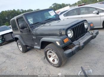  Salvage Jeep Wrangler