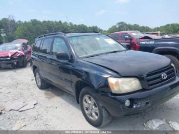  Salvage Toyota Highlander