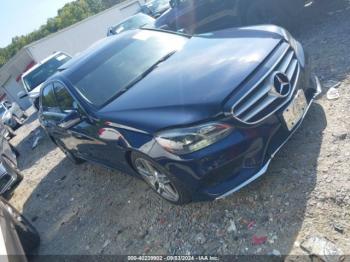  Salvage Mercedes-Benz E-Class