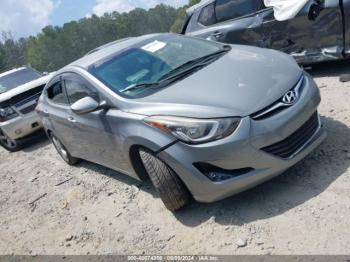  Salvage Hyundai ELANTRA