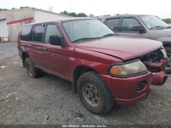  Salvage Mitsubishi Montero Sport