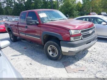  Salvage Chevrolet Silverado 2500