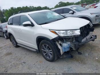  Salvage Toyota Highlander