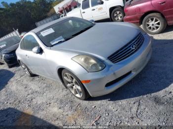  Salvage INFINITI G35