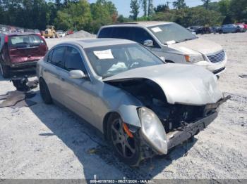  Salvage INFINITI G35