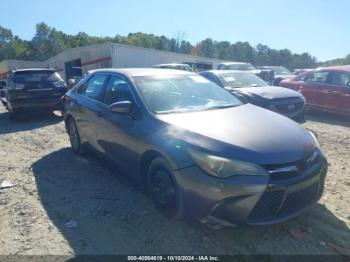  Salvage Toyota Camry