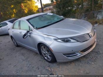  Salvage Lincoln MKZ