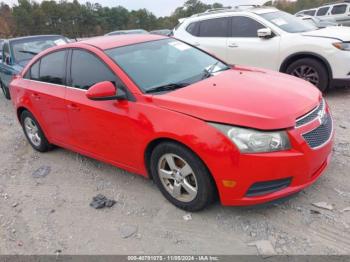  Salvage Chevrolet Cruze