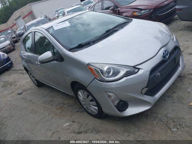  Salvage Toyota Prius c