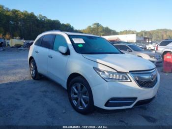  Salvage Acura MDX