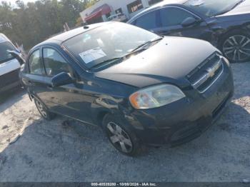  Salvage Chevrolet Aveo