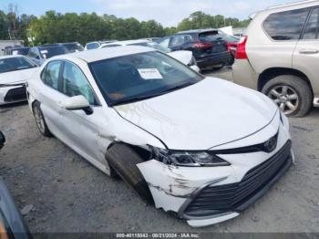  Salvage Toyota Camry