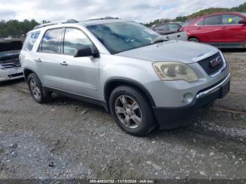  Salvage GMC Acadia