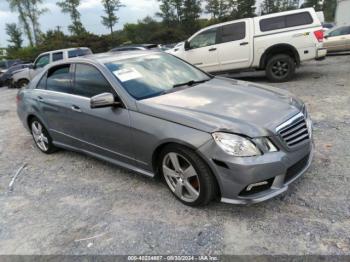  Salvage Mercedes-Benz E-Class