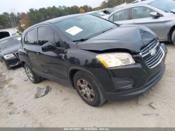  Salvage Chevrolet Trax