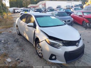  Salvage Toyota Corolla