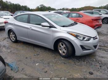  Salvage Hyundai ELANTRA