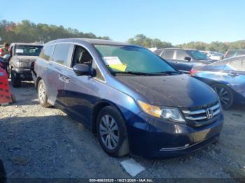  Salvage Honda Odyssey