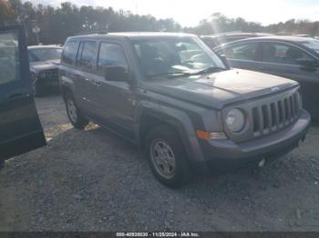  Salvage Jeep Patriot