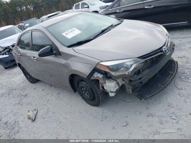  Salvage Toyota Corolla