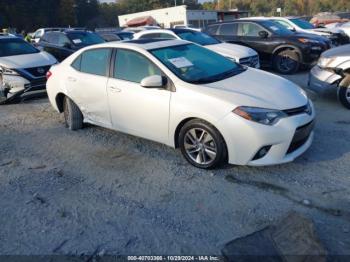  Salvage Toyota Corolla