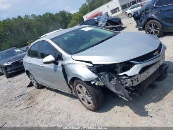  Salvage Chevrolet Cruze