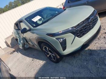  Salvage Chevrolet Trax