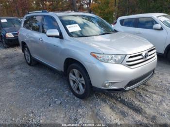  Salvage Toyota Highlander