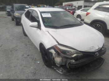  Salvage Toyota Corolla