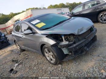  Salvage Hyundai ELANTRA