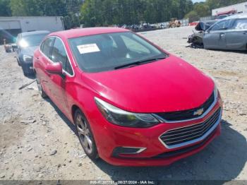  Salvage Chevrolet Cruze