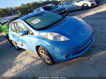  Salvage Nissan LEAF