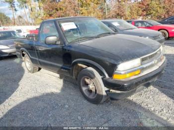  Salvage Chevrolet S-10