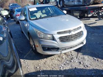  Salvage Chevrolet Cruze