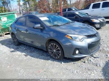  Salvage Toyota Corolla