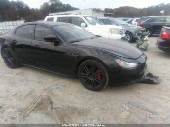  Salvage Maserati Ghibli