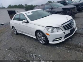  Salvage Mercedes-Benz E-Class