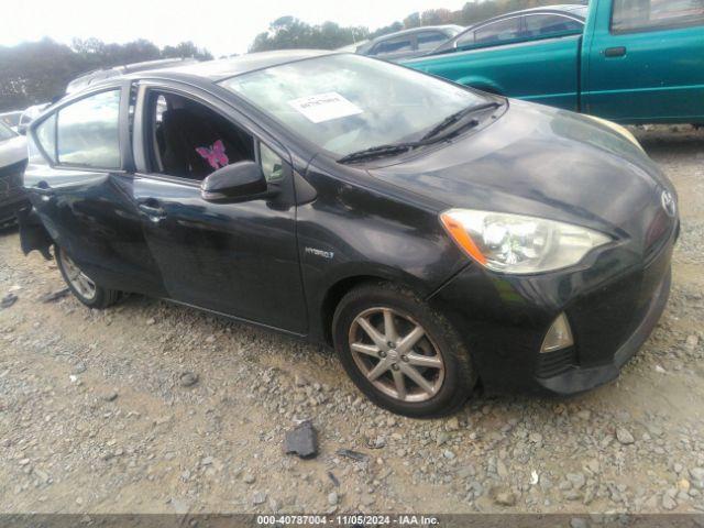  Salvage Toyota Prius c