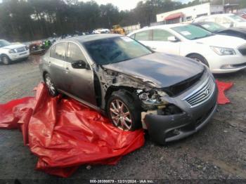  Salvage INFINITI G37x