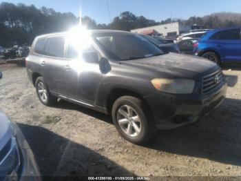  Salvage Toyota Highlander