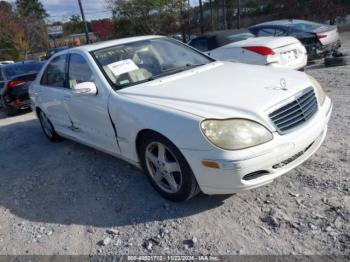  Salvage Mercedes-Benz S-Class