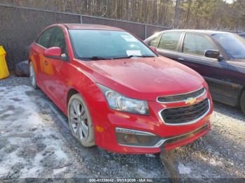  Salvage Chevrolet Cruze