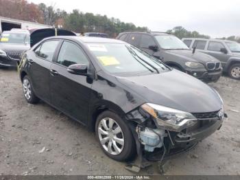  Salvage Toyota Corolla