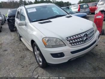  Salvage Mercedes-Benz M-Class