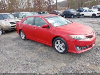  Salvage Toyota Camry