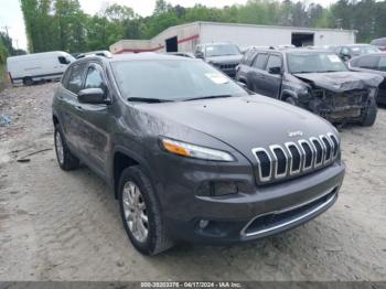  Salvage Jeep Cherokee