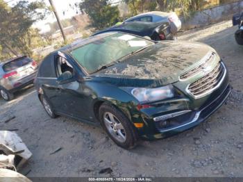  Salvage Chevrolet Cruze