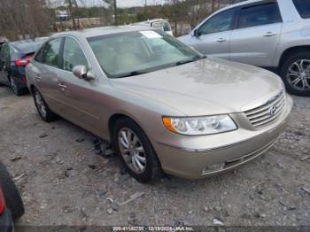  Salvage Hyundai Azera