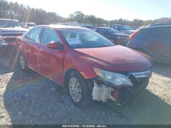  Salvage Toyota Camry