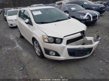  Salvage Chevrolet Sonic